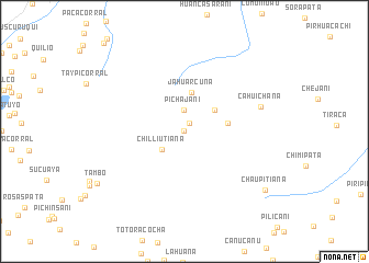 map of Laguna Valsacocha